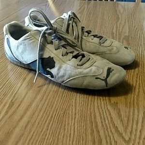 Tan  Suede Puma shoes